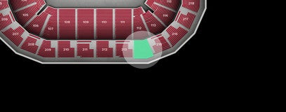 Seat view from Upper