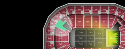 Seat view from Lower