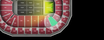 Seat view from Lower