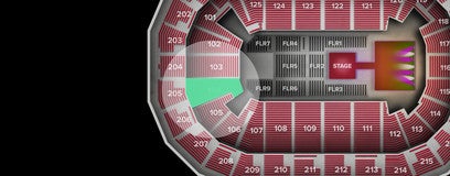 Seat view from Lower