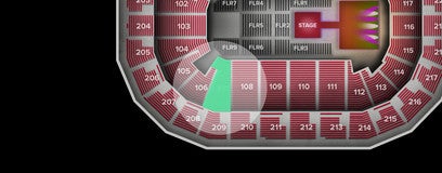 Seat view from Lower