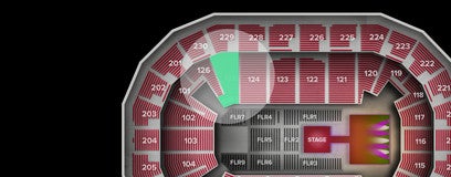 Seat view from Lower