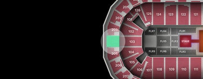 Seat view from Upper