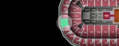 Seat view from Upper