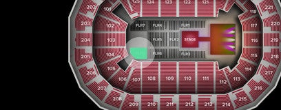 Seat view from Floor