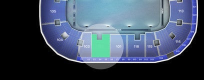 Seat view from Lower