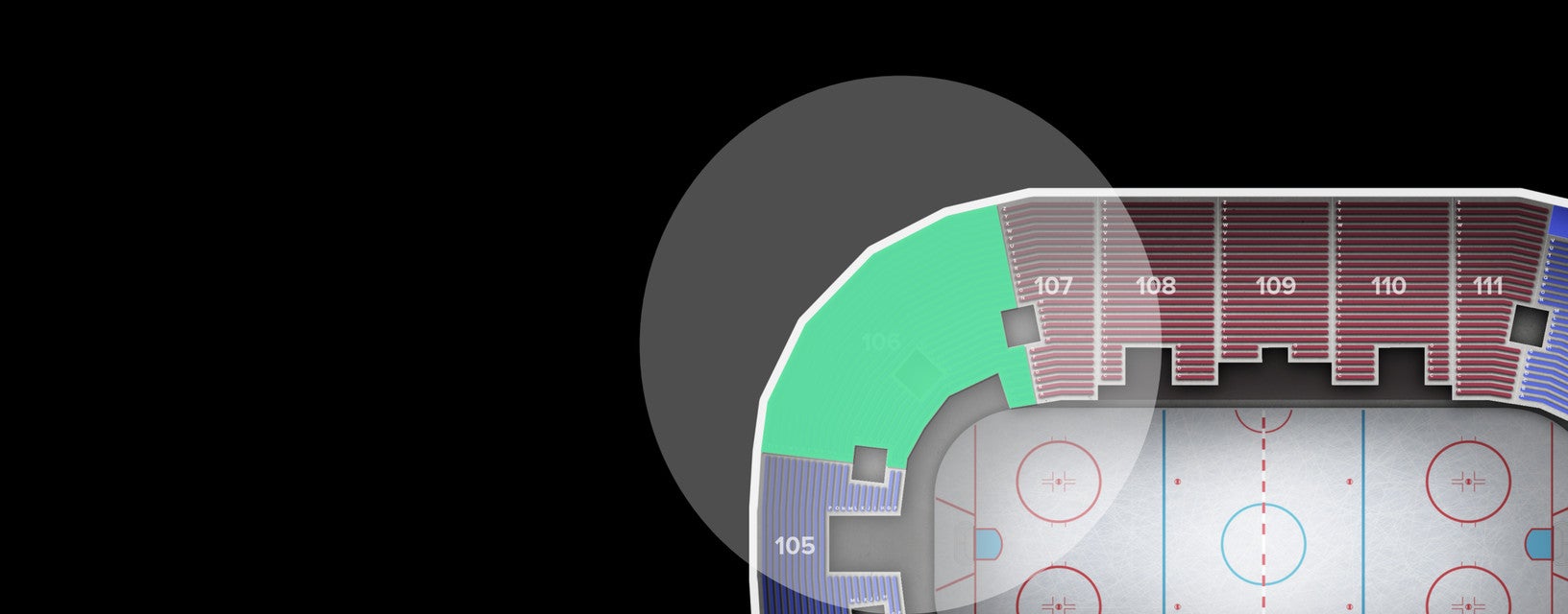 Seat view from Lower