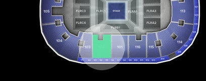 Seat view from Lower