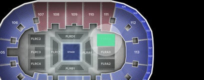 Seat view from Floor