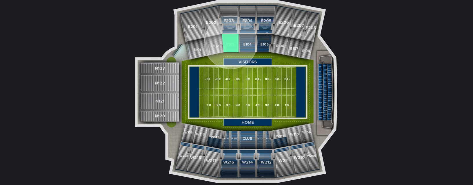Seat view from Lower East