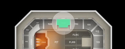 Seat view from Arena Level