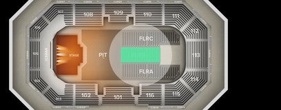 Seat view from Floor