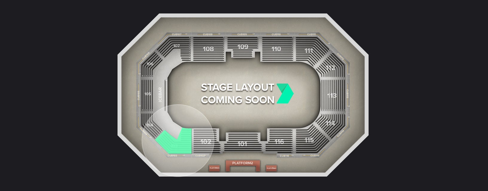 Seat view from Reserved
