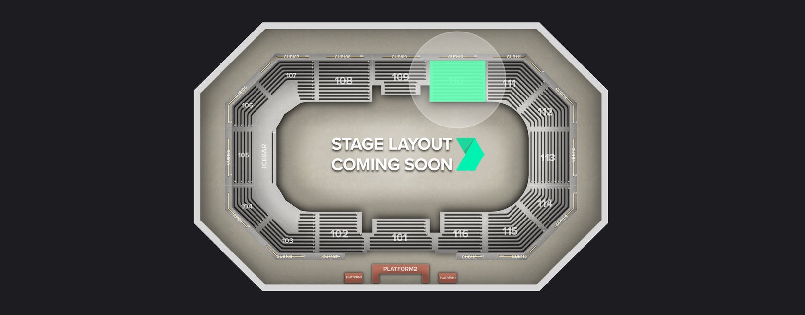 Seat view from Reserved