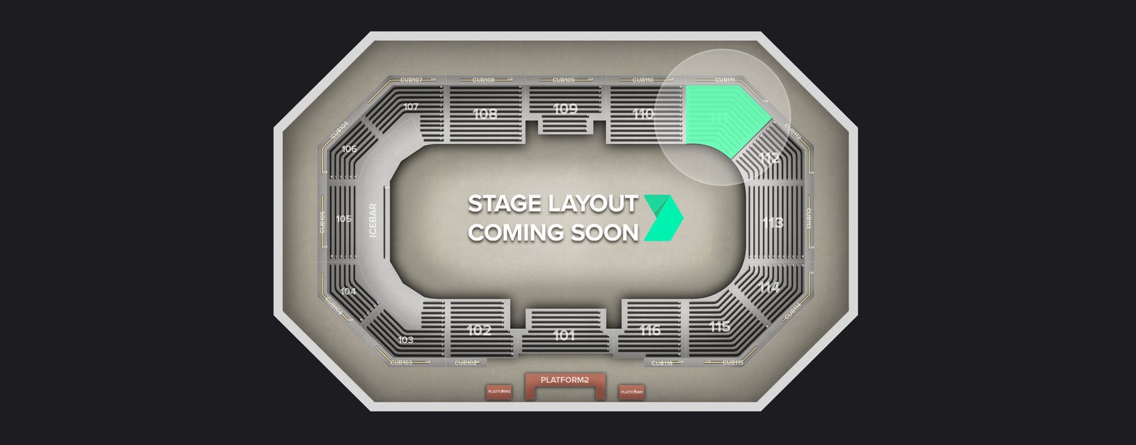 Seat view from Reserved