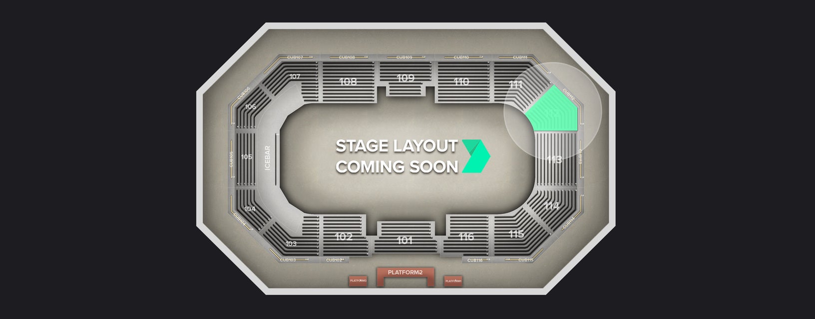 Seat view from Reserved