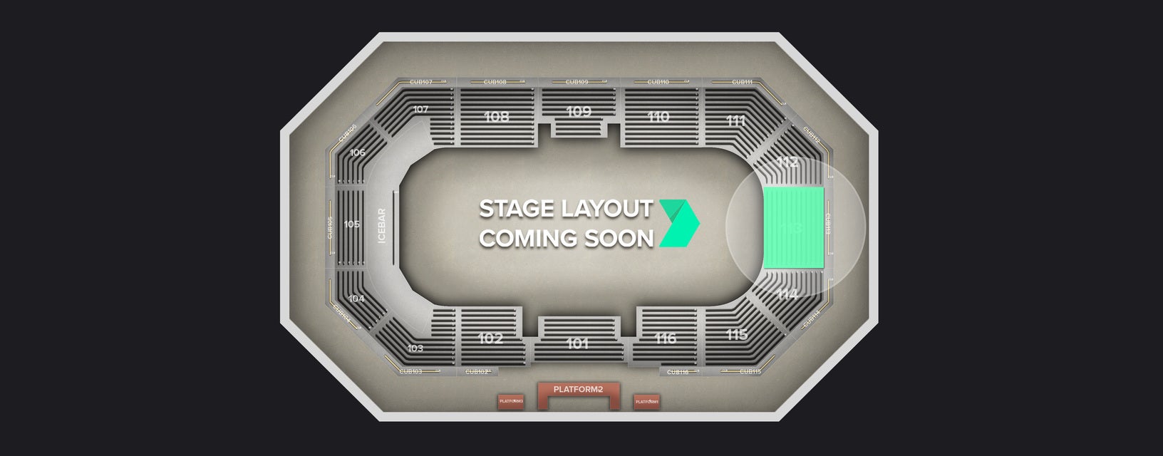Seat view from Reserved