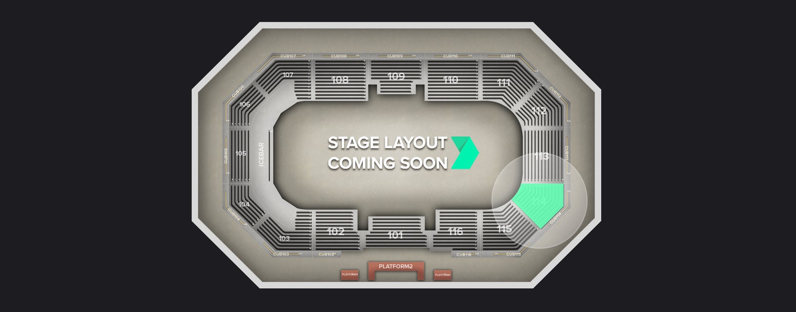 Seat view from Reserved
