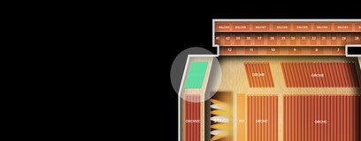 Seat view from Orchestra