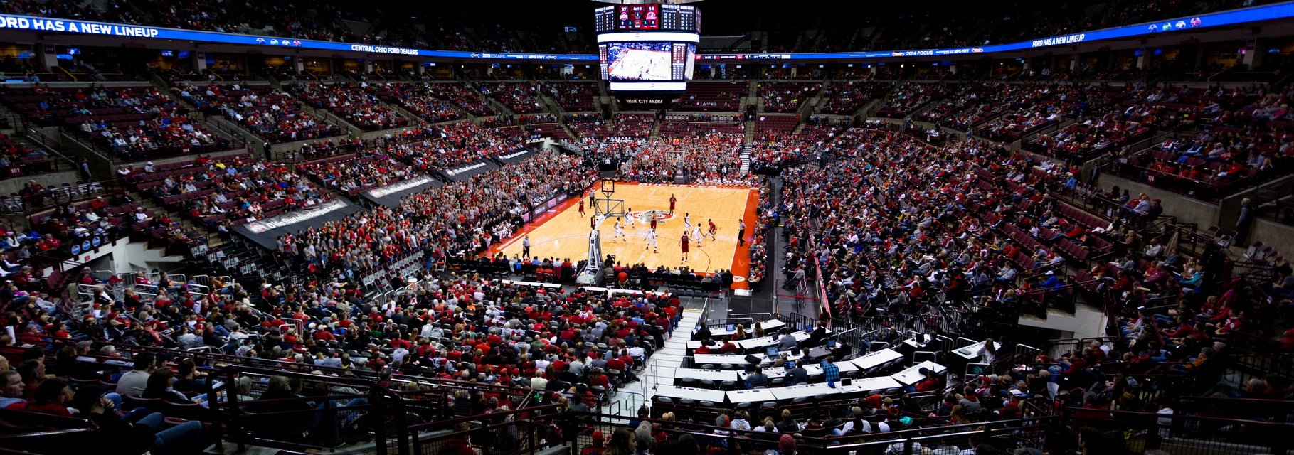 Seat view from Club Baseline