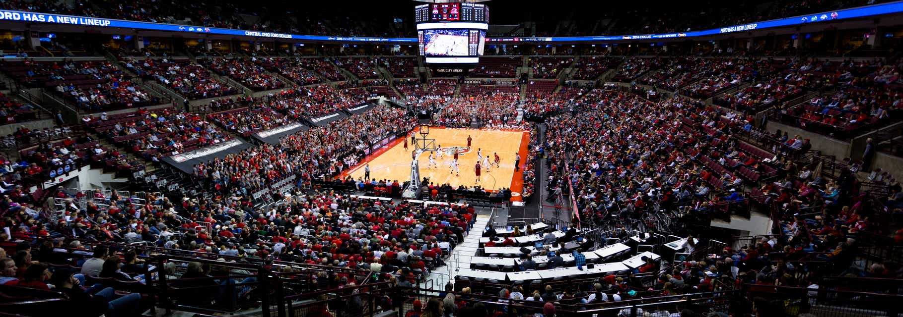 Seat view from Club Baseline