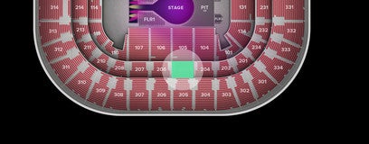 Seat view from Club