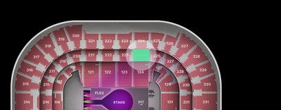 Seat view from Club