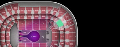 Seat view from Club