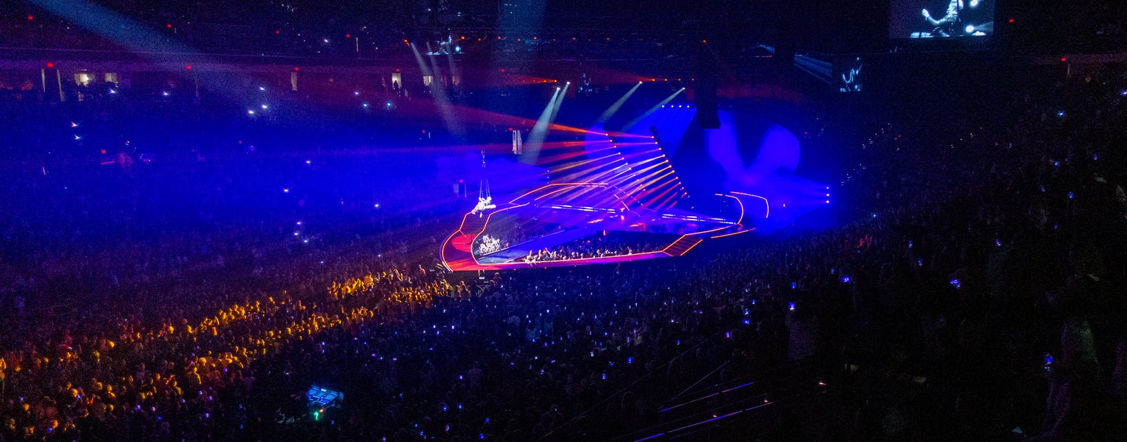Seat view from Club