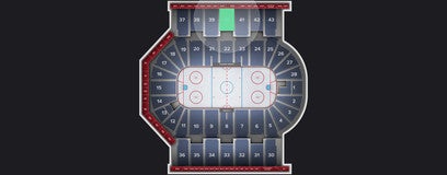 Seat view from Upper