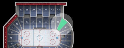 Seat view from Lower