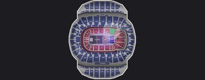 Seat view from Lower Level Center