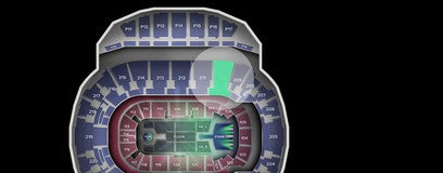 Seat view from Middle