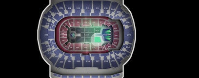 Seat view from General Admission