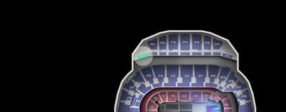 Seat view from Platinum