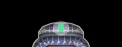 Seat view from Platinum