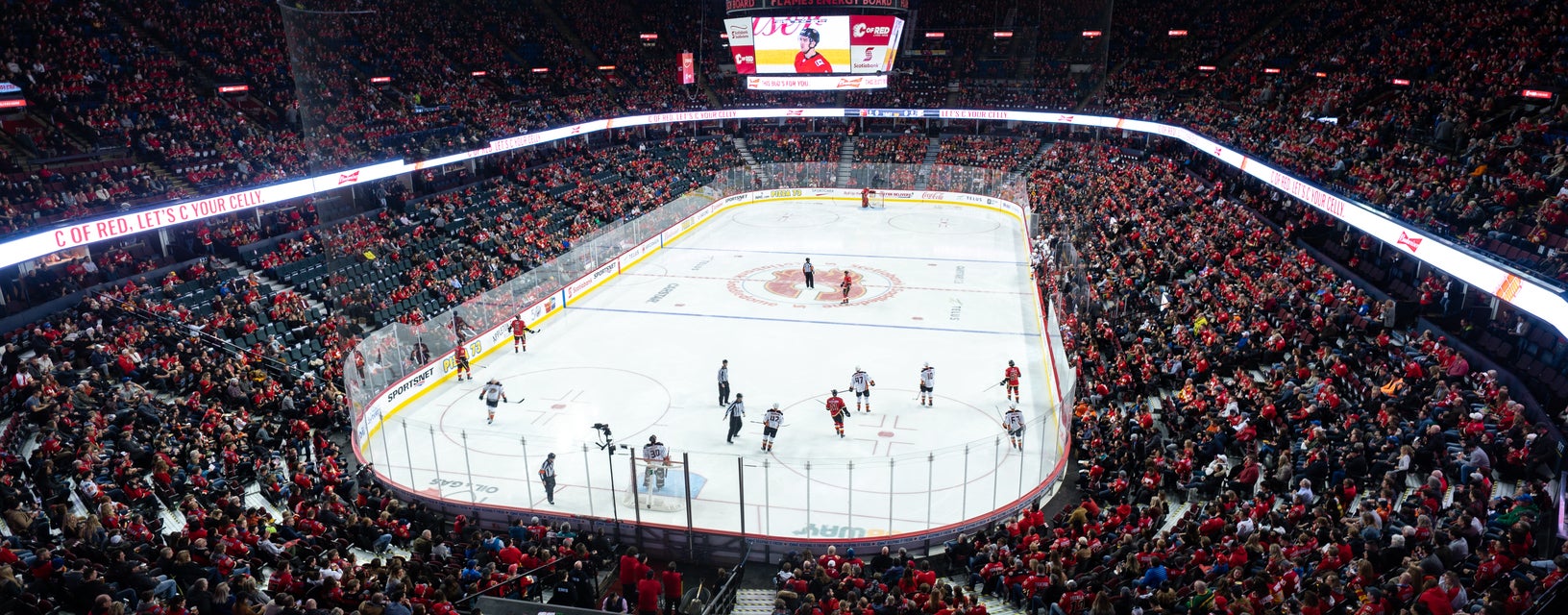 Seat view from Mid Level Goal