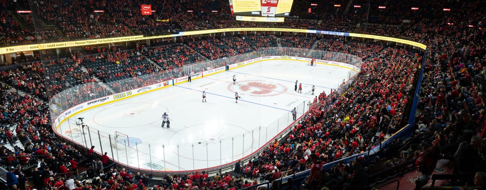 Seat view from Mid Level Goal
