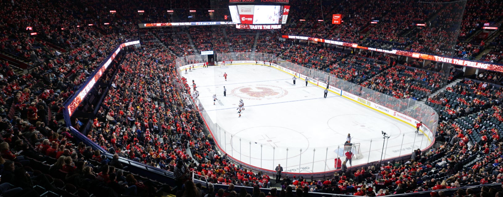 Seat view from Mid Level Goal