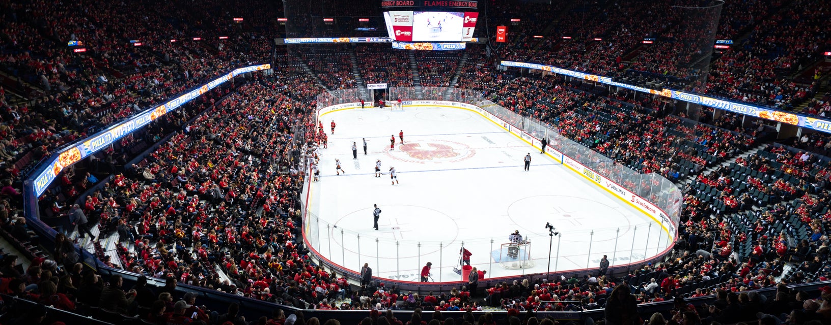 Seat view from Mid Level Goal