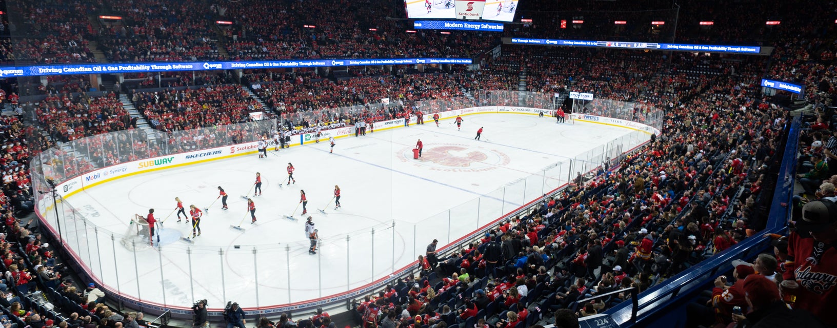 Seat view from Mid Level Goal