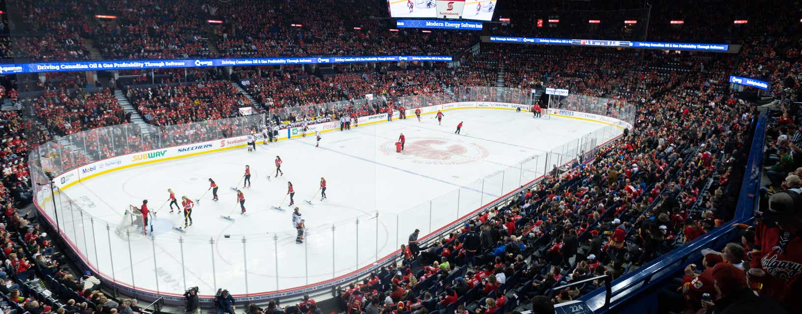 Seat view from Mid Level Goal