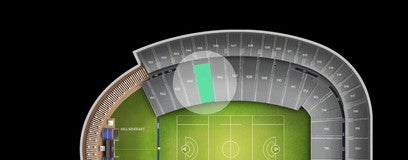 Seat view from Lower Sideline