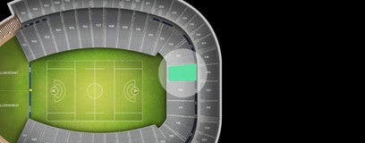 Seat view from Lower End Zone