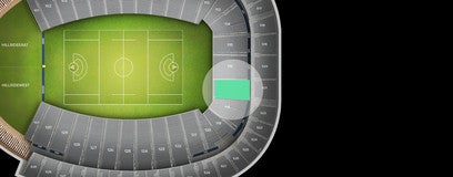 Seat view from Lower End Zone