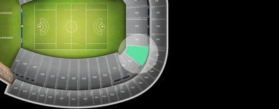 Seat view from Lower End Zone