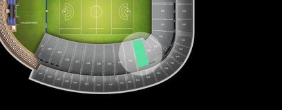 Seat view from Lower Sideline