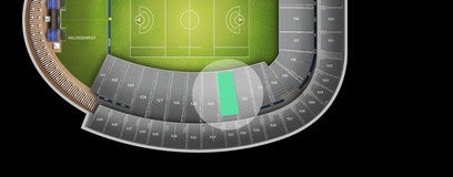 Seat view from Lower Sideline