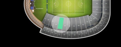 Seat view from Lower Sideline