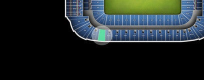 Seat view from East